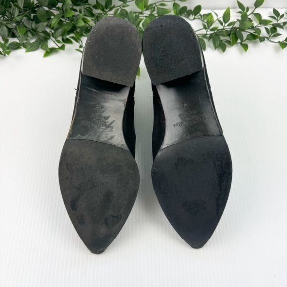 Acne Studio Suede Jensen black Boots 10 - Picture 9 of 13
